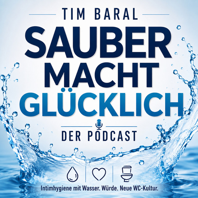 Cover des Podcasts „Sauber macht glücklich“ von Tim Baral